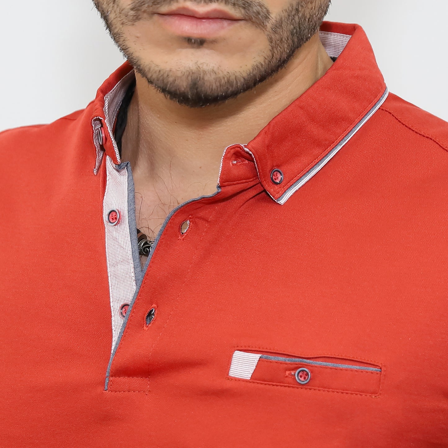 Galléros póló - Piros