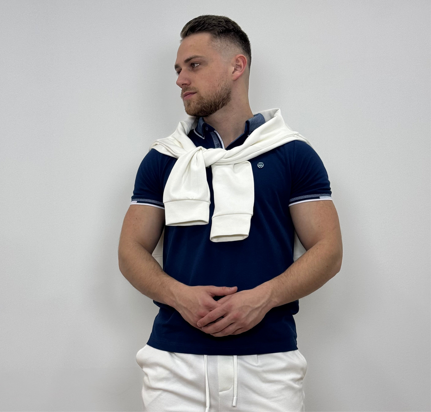 Pólóing - Tengerészkék