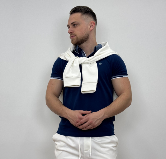 Pólóing - Tengerészkék