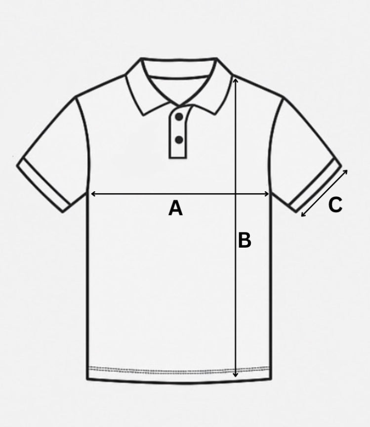 Elegáns galléros póló - Világoskék