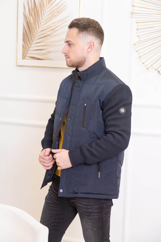 Navy Férfi Kabát