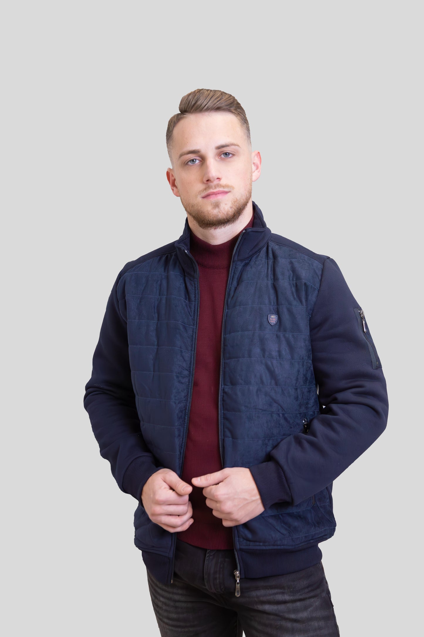 Nordic Blue Férfi Kardigán