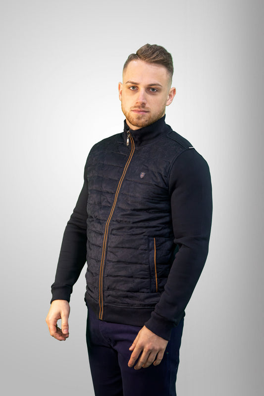 Férfi Kardigán - Fekete