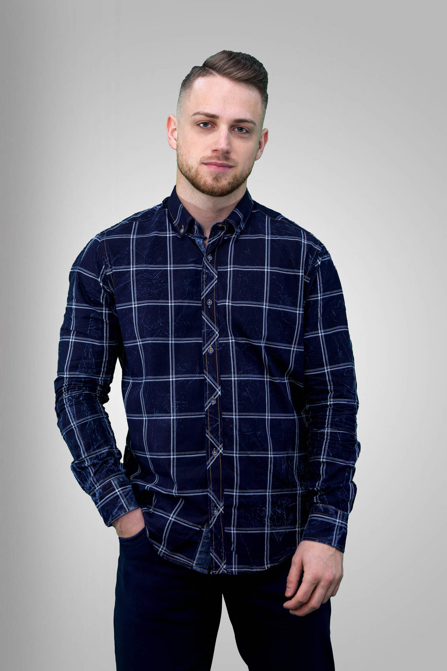 Plaid MCS Férfi Ing